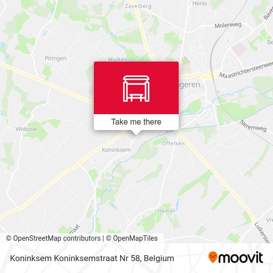 Koninksem Koninksemstraat Nr 58 map
