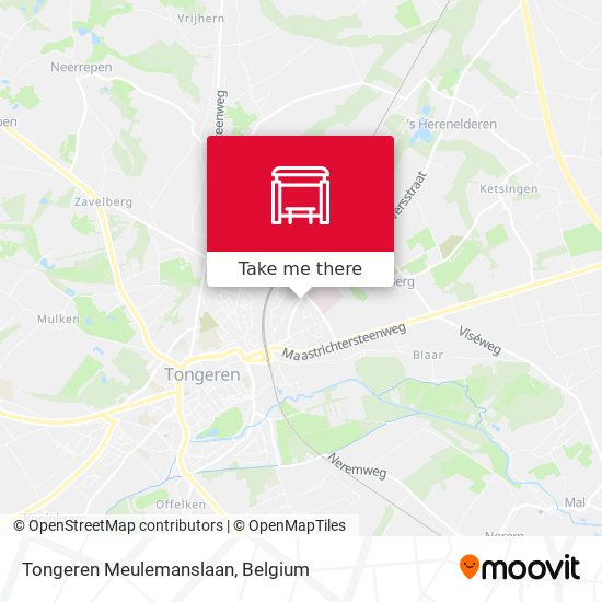 Tongeren Meulemanslaan plan