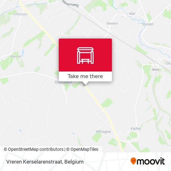 Vreren Kerselarenstraat plan