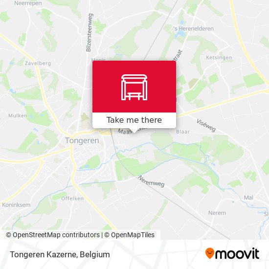 Tongeren Kazerne plan