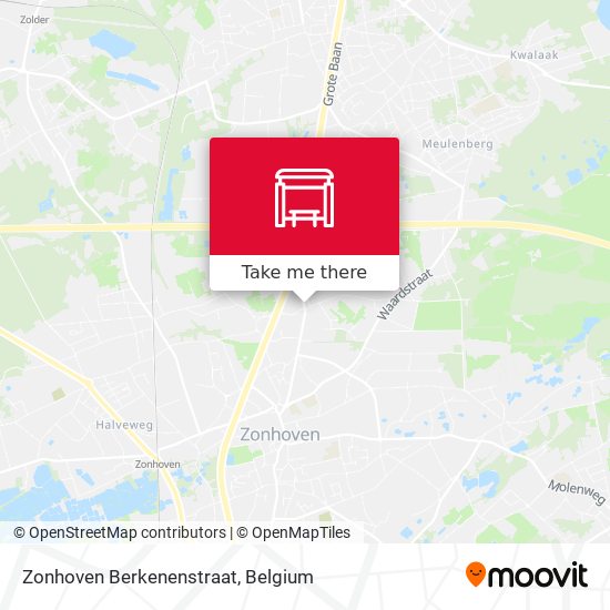 Zonhoven Berkenenstraat plan