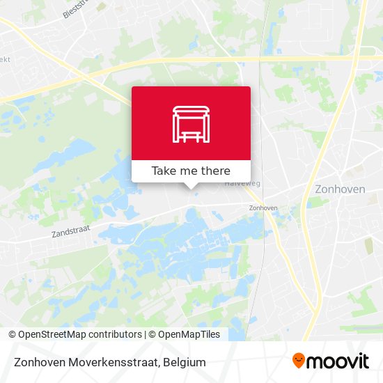 Zonhoven Moverkensstraat plan