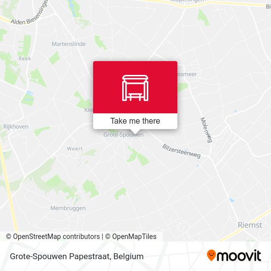 Grote-Spouwen Papestraat plan
