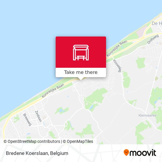 Bredene Koerslaan plan