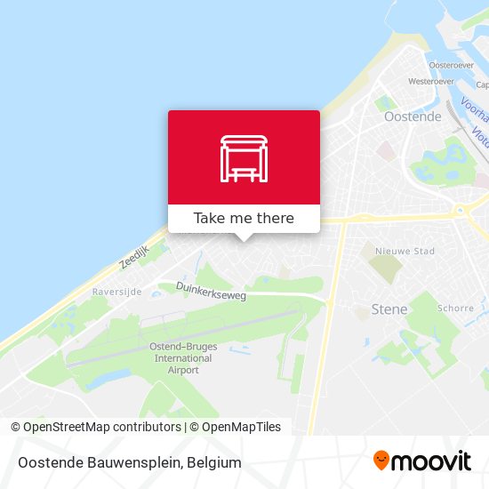 Oostende Bauwensplein map