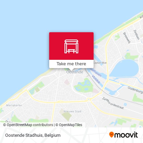 Oostende Stadhuis map