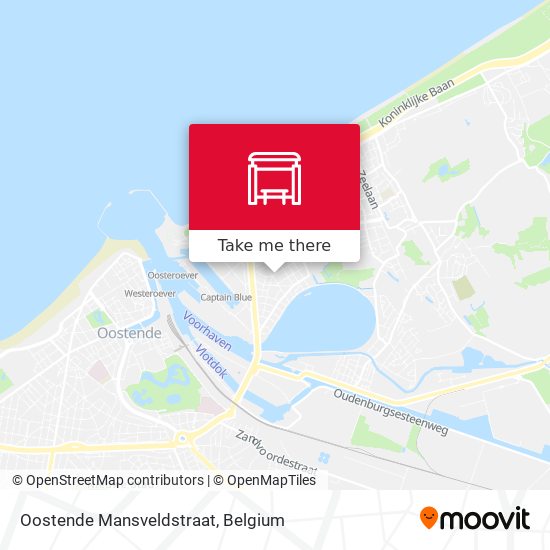 Oostende Mansveldstraat map