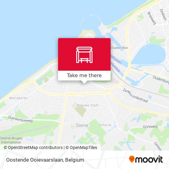 Oostende Ooievaarslaan plan