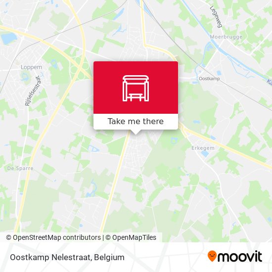 Oostkamp Nelestraat map