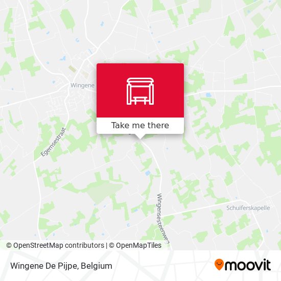 Wingene De Pijpe map