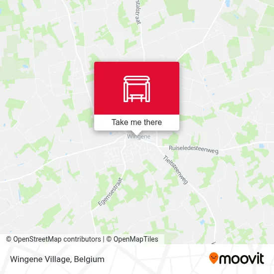 Wingene Village map