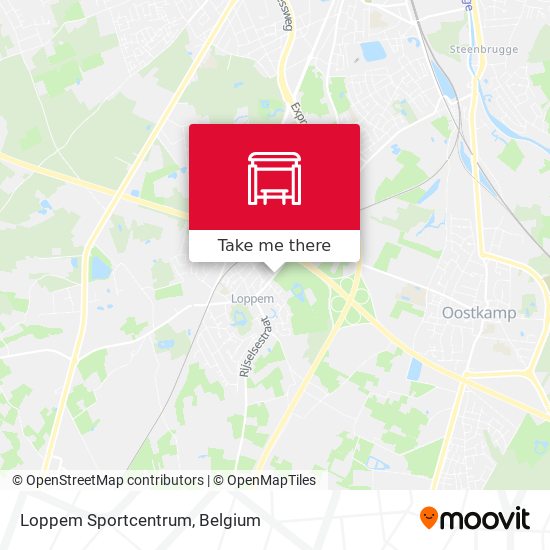 Loppem Sportcentrum map