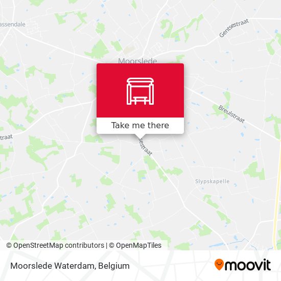 Moorslede Waterdam plan