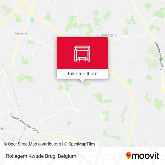 Rollegem Kwade Brug plan