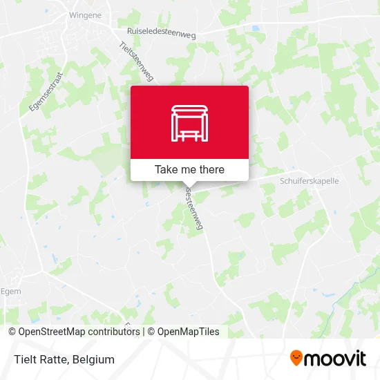 Tielt Ratte map
