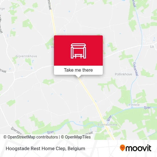 Hoogstade Rest Home Clep map