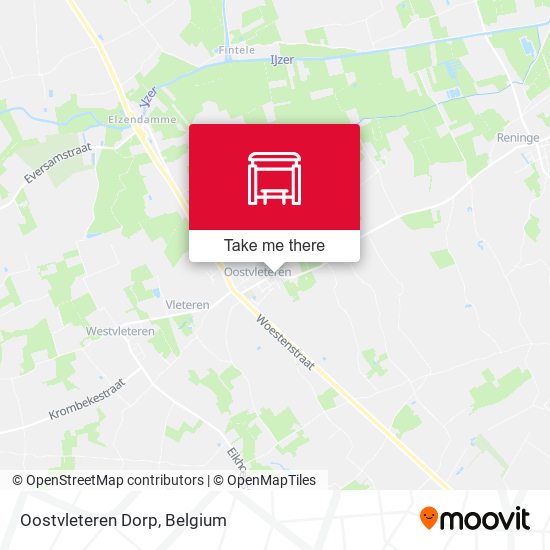 Oostvleteren Dorp map