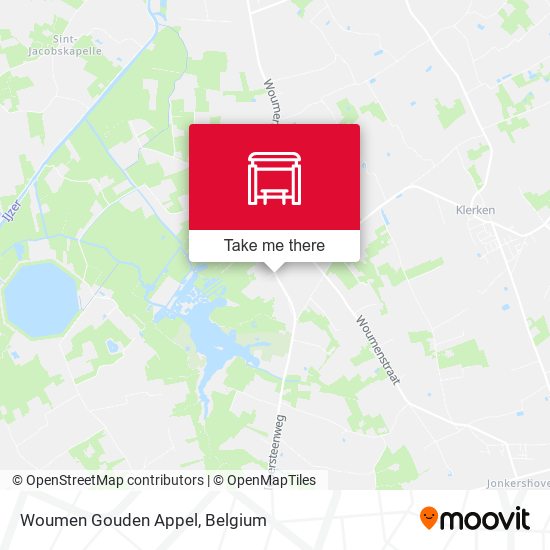 Woumen Gouden Appel map