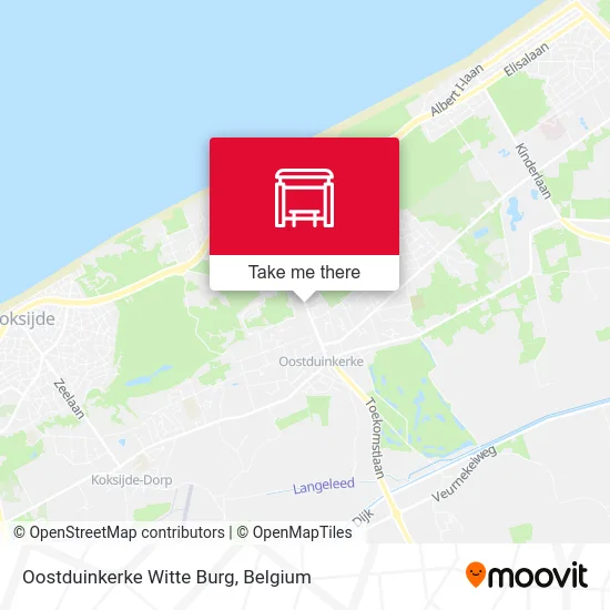 Oostduinkerke Witte Burg plan