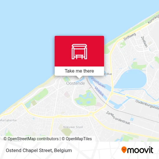 Ostend Chapel Street map