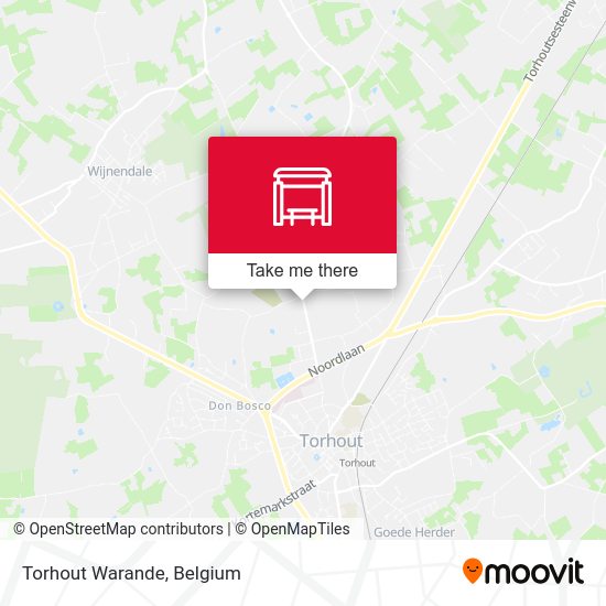 Torhout Warande map