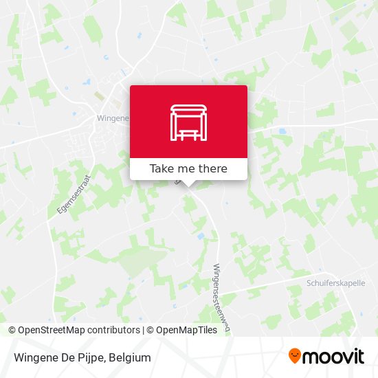 Wingene De Pijpe map