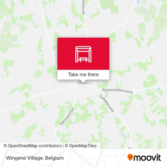 Wingene Village map