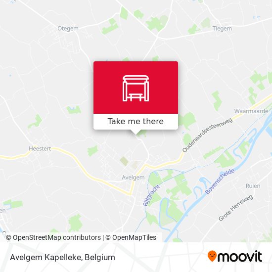 Avelgem Kapelleke plan