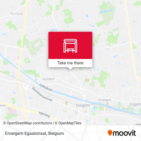 Emelgem Egaalstraat plan