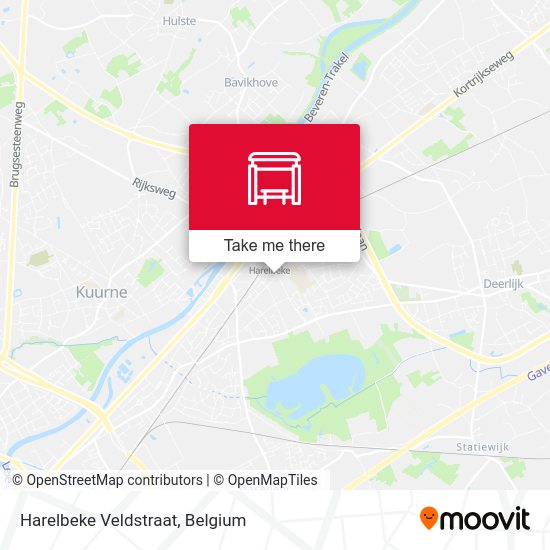 Harelbeke Veldstraat plan