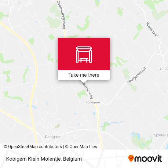 Kooigem Klein Molentje plan