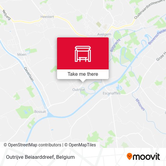 Outrijve Beiaarddreef plan