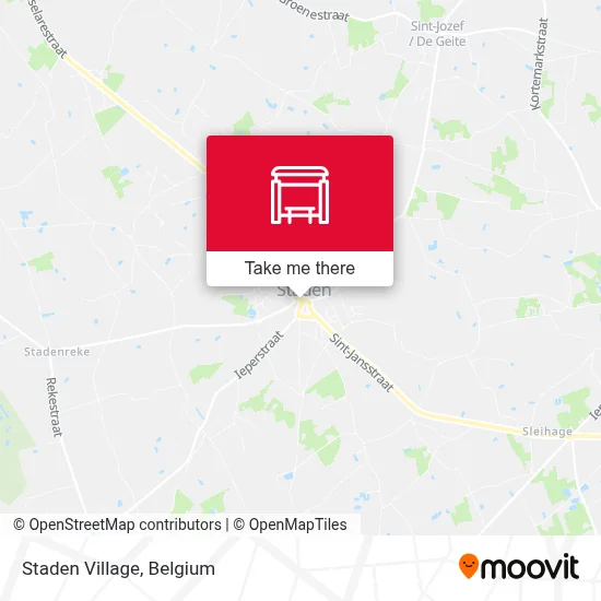 Staden Village map