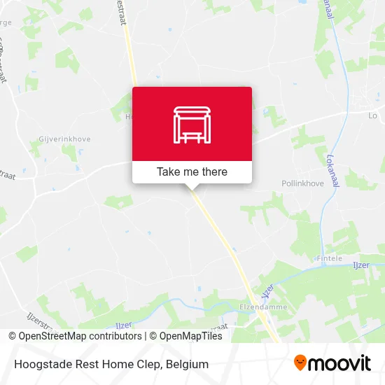 Hoogstade Rest Home Clep map