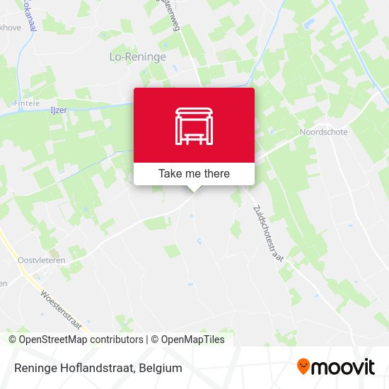 Reninge Hoflandstraat plan