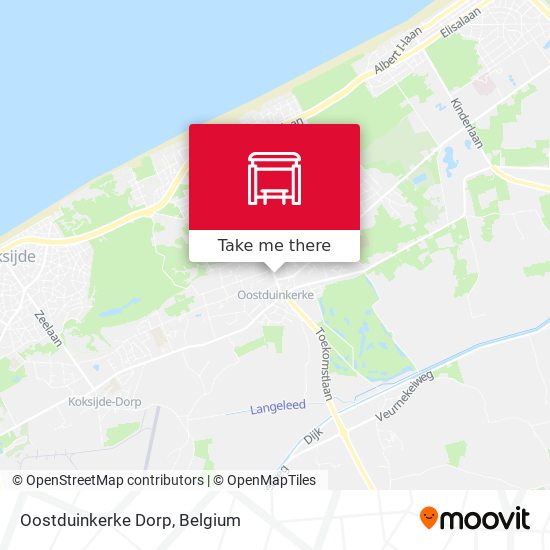 Oostduinkerke Dorp plan