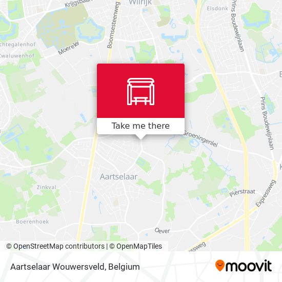 Aartselaar Wouwersveld plan