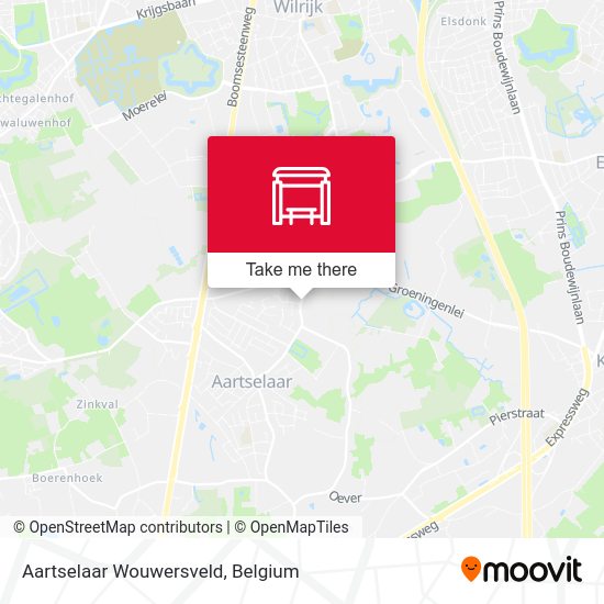 Aartselaar Wouwersveld map