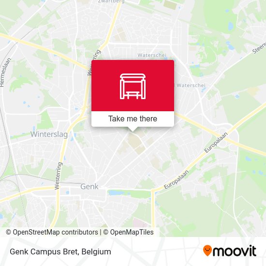 Genk Campus Bret plan