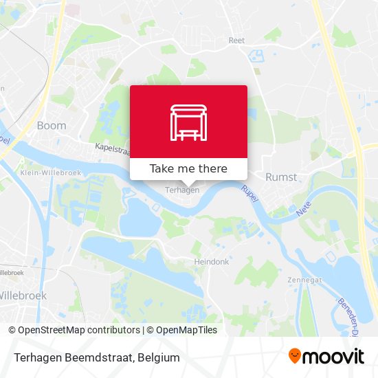 Terhagen Beemdstraat map