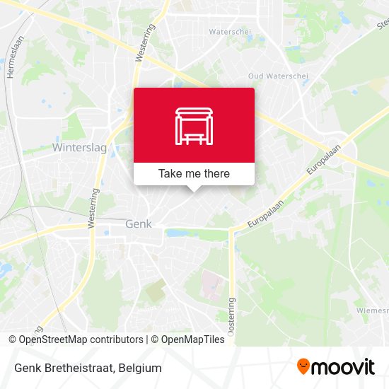 Genk Bretheistraat plan