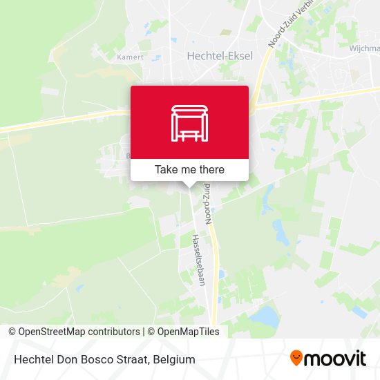 Hechtel Don Bosco Straat plan