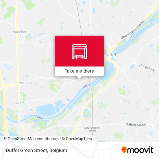 Duffel Green Street map