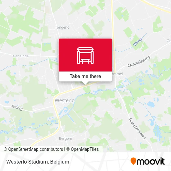 Westerlo Stadium map