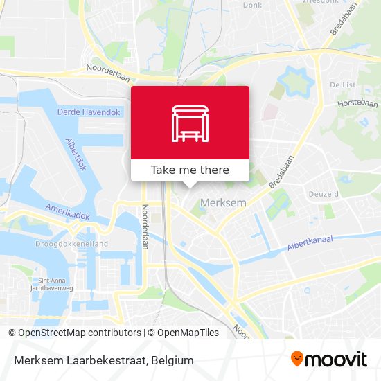 Merksem Laarbekestraat plan