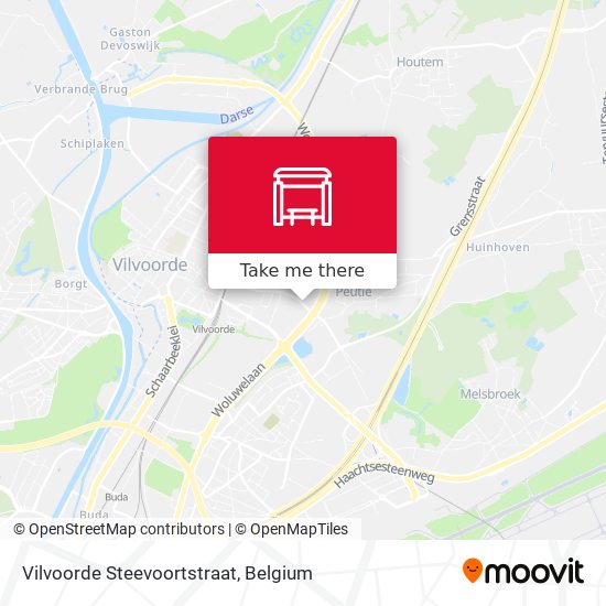 Vilvoorde Steevoortstraat plan