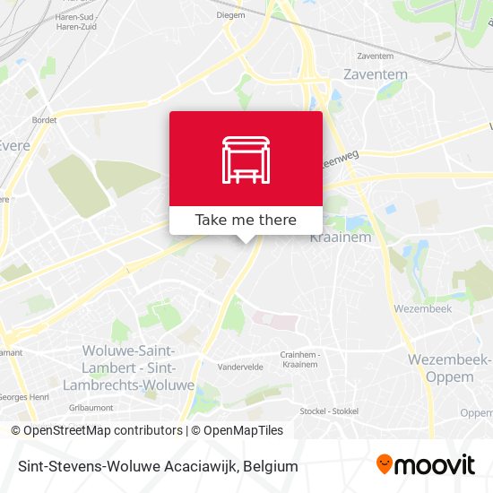 Sint-Stevens-Woluwe Acaciawijk plan