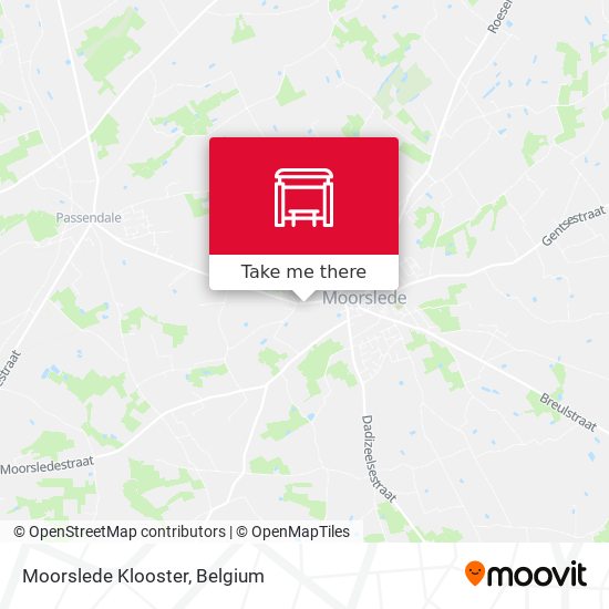 Moorslede Klooster map