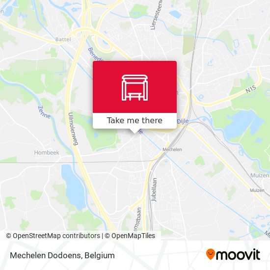 Mechelen Dodoens map