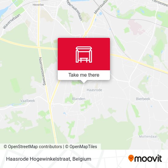 Haasrode Hogewinkelstraat plan